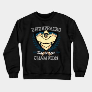 Bigfoot Undefeated Hide and Seek Champion Crewneck Sweatshirt